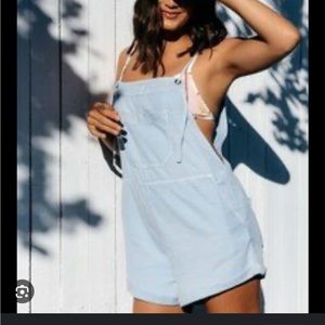 Billabong Wild Purist Romper in Dream Blue Size Medium